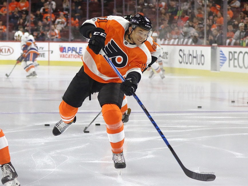 Philadelphia Flyers NHL Player Carsen Twarynski