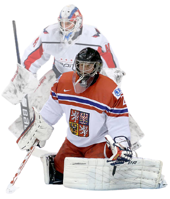 The Sports Corporation NHL Player Vitek Vanecek representing the Washington Capitals and Czech national team