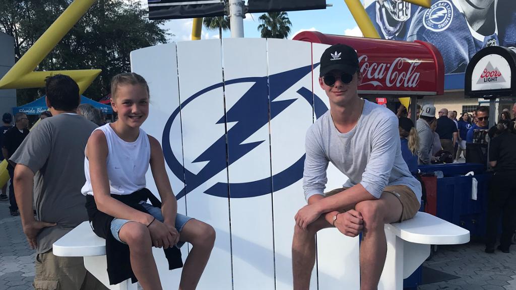 NHL Tampa Bay Lightning Prospect Jaydon Dureau