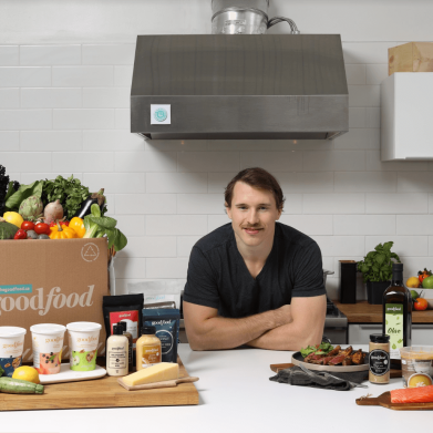 Brendan Gallagher of the Montreal Canadiens marketing partnership with GoodFood